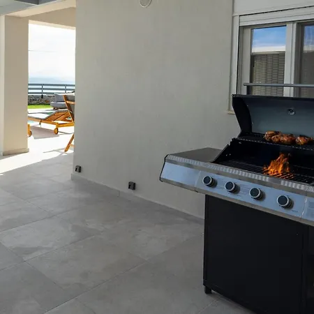Gianna's Panoramic Seaview Twin With Pool 1 * Kefalas