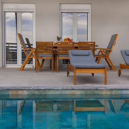 וילה Gianna's Panoramic Seaview Twin With Pool 1