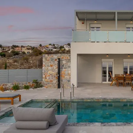 וילה Gianna's Panoramic Seaview Twin With Pool 1