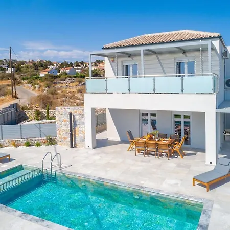 וילה Gianna's Panoramic Seaview Twin With Pool 1 *
